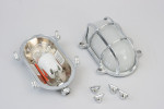 Pair Of Chrome Bulkhead Lights