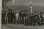 Engraving, The Cricket Match, Between Sussex & Kent At Brighton