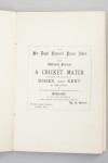 Engraving, The Cricket Match, Between Sussex & Kent At Brighton