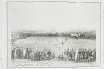 Engraving, The Cricket Match, Between Sussex & Kent At Brighton