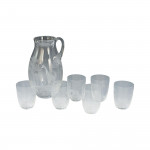 Set Of Roland Ward Safari Glasses An Jug