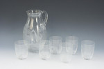 Set Of Roland Ward Safari Glasses An Jug