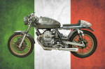 1982 Moto Guzzi Cafe Racer V50 Italian Motorcycle