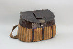 Early Cane And Leather Fishing Creel