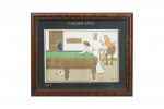 Four Lance Thackeray Billiard Prints, A Billiard Match