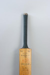 Signed Geoff Pullar Cricket Bat.
