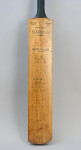 Signed Geoff Pullar Cricket Bat.