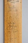 Signed Geoff Pullar Cricket Bat.