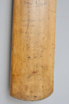 Signed Geoff Pullar Cricket Bat.