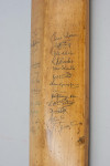 Signed Geoff Pullar Cricket Bat.