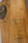 Signed Geoff Pullar Cricket Bat.