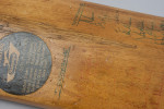 Signed Geoff Pullar Cricket Bat.