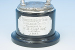 Silver Golf Sculpture, Golf Presentation Trophy