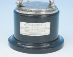 Silver Golf Sculpture, Golf Presentation Trophy