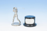 Silver Golf Sculpture, Golf Presentation Trophy