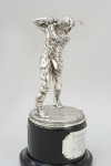 Silver Golf Sculpture, Golf Presentation Trophy