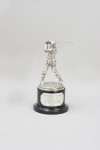 Silver Golf Sculpture, Golf Presentation Trophy