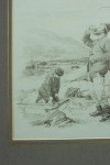 Pair Of Fishing Watercolours, Got Him & Lost Him By F.P. Hopkins (Shortspoon)