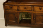 Antique Oak Dog Kennel Dresser