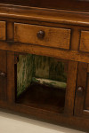 Antique Oak Dog Kennel Dresser