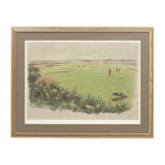 Original Cecil Aldin Golf Print, St Andrews
