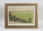 Original Cecil Aldin Golf Print, St Andrews