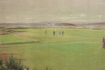 Original Cecil Aldin Golf Print, St Andrews