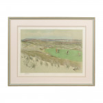 Cecil Aldin Golf Picture, Westward Ho! (Royal North Devon Golf Club)