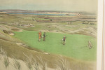 Cecil Aldin Golf Picture, Westward Ho! (Royal North Devon Golf Club)