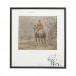 Signed Snaffles Fox Hunting Print, Foxcatchers