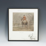 Signed Snaffles Fox Hunting Print, Foxcatchers