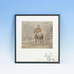 Signed Snaffles Fox Hunting Print, Foxcatchers