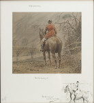 Signed Snaffles Fox Hunting Print, Foxcatchers