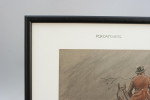 Signed Snaffles Fox Hunting Print, Foxcatchers