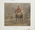 Signed Snaffles Fox Hunting Print, Foxcatchers