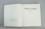Motoring Book, World Car Catalogue 1964