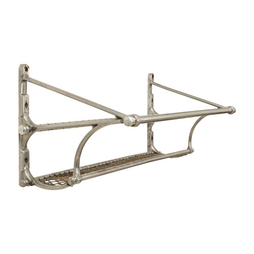 A Wall Mounted Alluminium Railway Luggage Rack