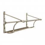 A Wall Mounted Alluminium Railway Luggage Rack