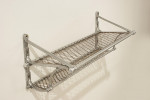 A Wall Mounted Alluminium Railway Luggage Rack