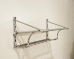 A Wall Mounted Alluminium Railway Luggage Rack