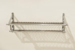 A Wall Mounted Alluminium Railway Luggage Rack