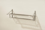A Wall Mounted Alluminium Railway Luggage Rack