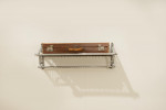 A Wall Mounted Alluminium Railway Luggage Rack