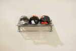 A Wall Mounted Alluminium Railway Luggage Rack