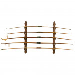 Vintage Display Of Archery Bows