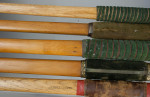 Vintage Display Of Archery Bows