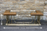 Antique Brass Club Fender
