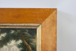 Oil On Canvas 19th Century Hunting Party