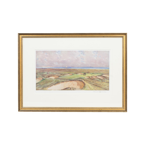 Signed Harry Rountree Princes GC Print