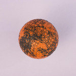 Red Silver Town Gutty Golf Ball